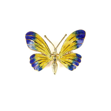 Featured image of this Women’s 14k Yellow Gold Butterfly Brooch
