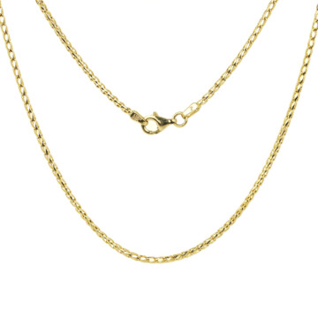 Featured image of this Women’s 14k Yellow Gold Wheat Chain Necklace
