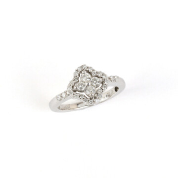 Featured image of this Women’s 14k White Gold Diamond Ring