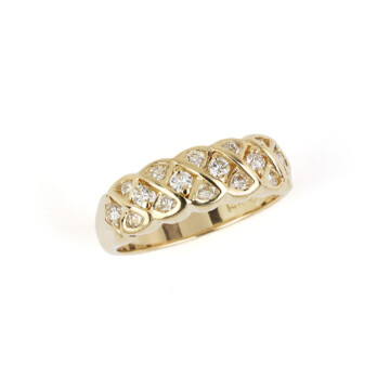 Featured image of this Women’s 14k Yellow Gold Diamond Ring Band