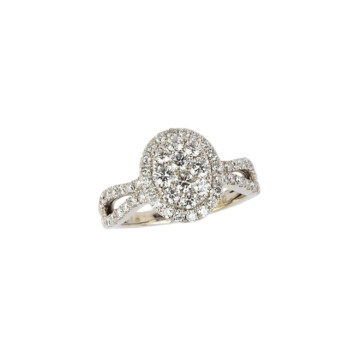 Featured image of this Women’s 14k White Gold Diamond Ring