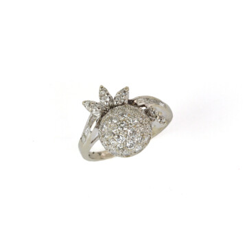 Featured image of this Women’s 14k White Gold Diamond Ring