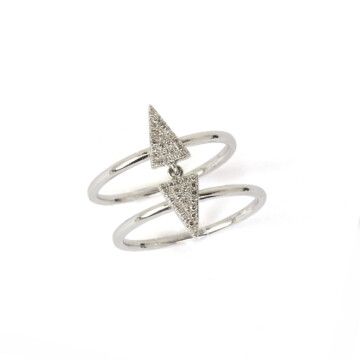 Featured image of this Women’s 14k White Gold Diamond Ring