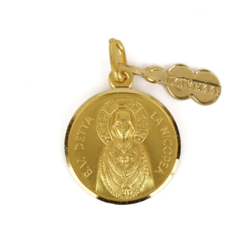 Featured image of this Women’s 18k Yellow Gold Virgin Mary Pendant