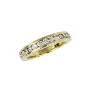 Featured image of this Women’s 14k Yellow Gold Diamond Ring Band