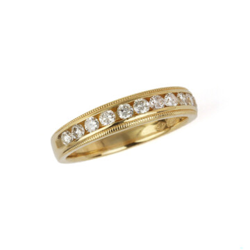 Featured image of this Women’s 14k Yellow Gold Diamond Ring
