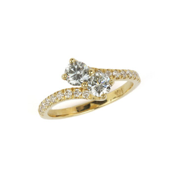 Featured image of this Women’s 14k Yellow Gold Diamond Ring