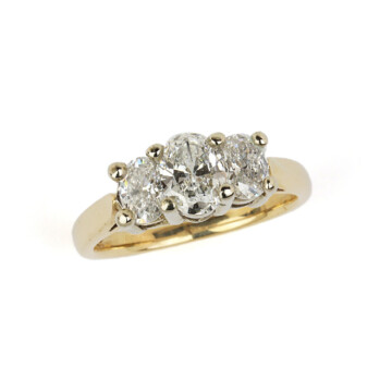 Featured image of this Women’s 14k Yellow & White Gold Diamond Ring