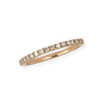 Featured image of this Women’s 14k Rose Gold Diamond Bridal Ring