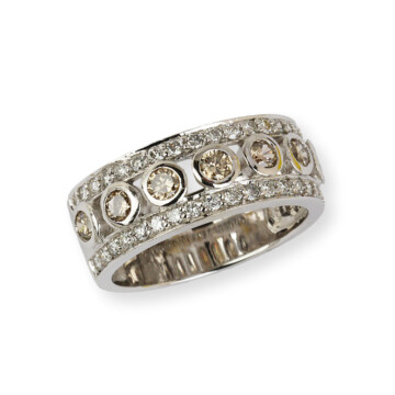 Featured image of this Women’s 14k White Gold Diamond Bridal Ring