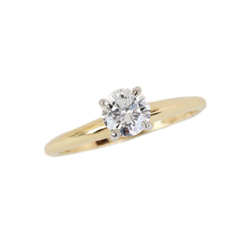 Featured image of this Women’s 14k Yellow & White Gold Diamond Ring