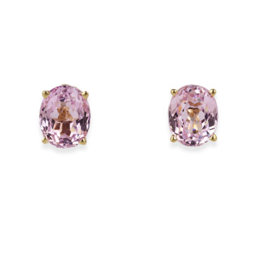 Featured image of this Women’s 14k Yellow Gold Kunzite Stud Earrings