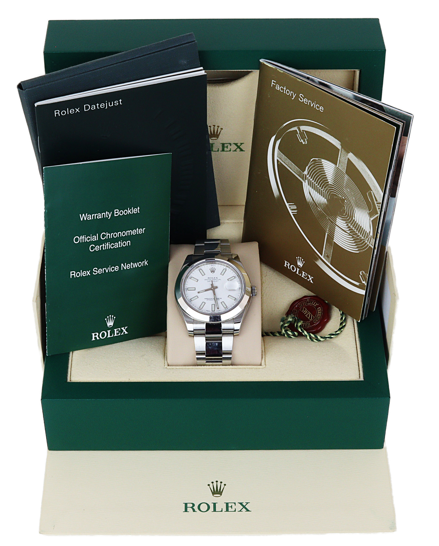 Gallery image of this Men’s Stainless Steel Datejust II Rolex Wristwatch – 41mm Case