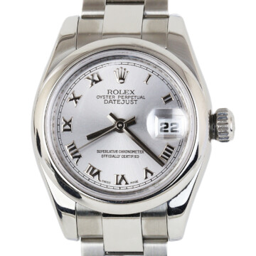 Women's Stainless Steel Oyster Perpetual Datejust Rolex Wristwatch - 26mm Case