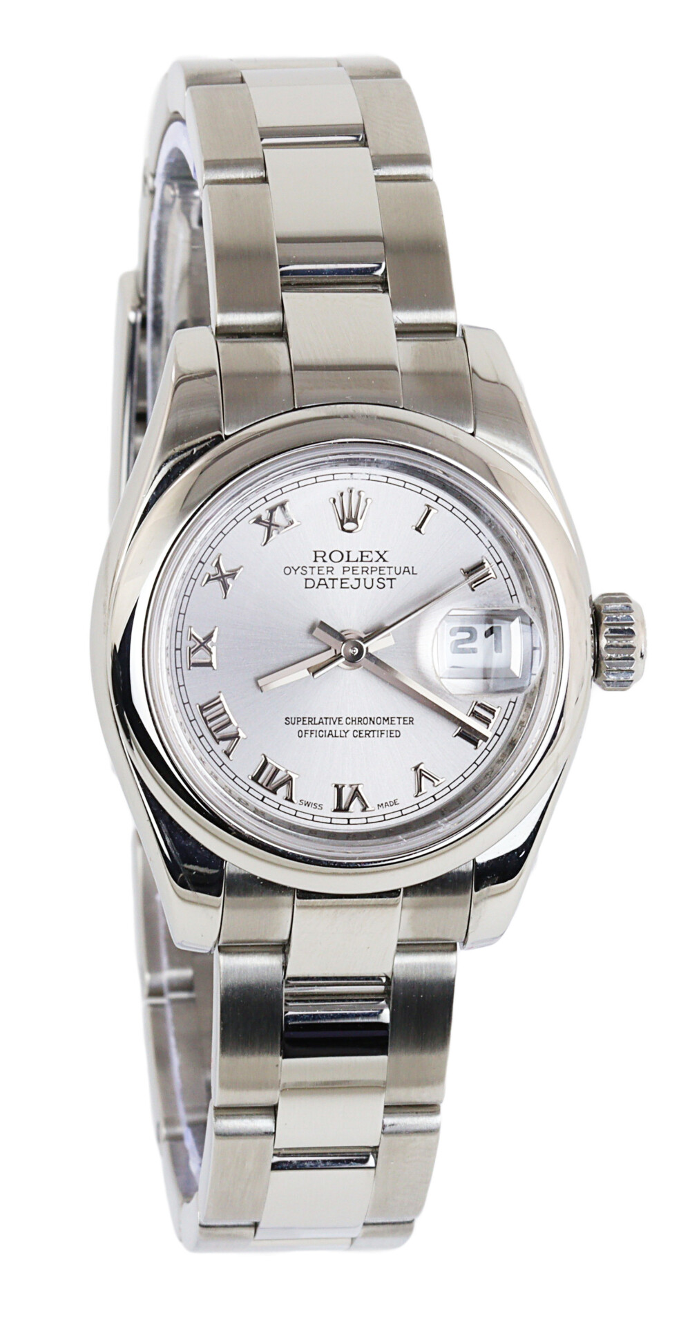 Gallery image of this Stainless Steel Oyster Perpetual Datejust Rolex Wristwatch – 26mm Case
