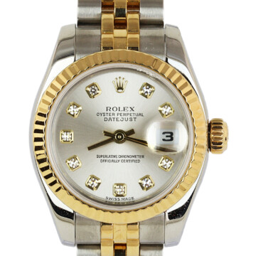 Featured image of this Women’s 18k Yellow Gold, Stainless Steel Datejust Rolex Wristwatch – 27mm Case