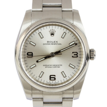 Featured image of this Men’s Stainless Steel Rolex Pocketwatch – 34mm Case