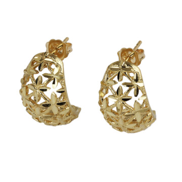 Featured image of this Women’s 14k Yellow Gold Stud Earrings