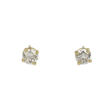 Featured image of this Women’s 14k Yellow Gold Diamond Stud Earrings