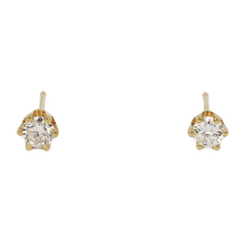 Featured image of this Women’s 14k Yellow Gold Diamond Stud Earrings
