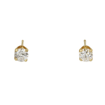 Featured image of this Women’s 14k Yellow Gold Diamond Stud Earrings