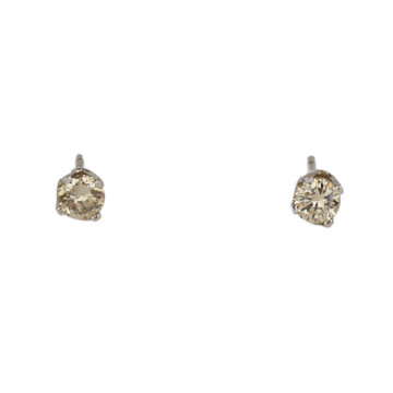Featured image of this Women’s 14k White Gold Diamond Stud Earrings
