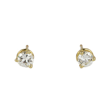 Featured image of this Women’s 14k Yellow Gold Diamond Stud Earrings