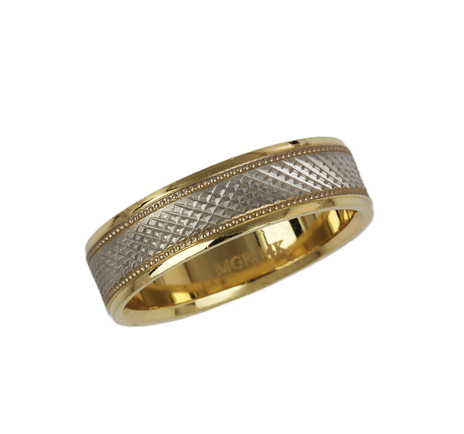 Featured image of this Men’s 14k Yellow Gold Band Ring