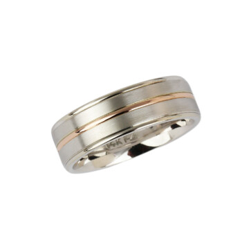 Featured image of this Men’s 14k White Gold Band Ring