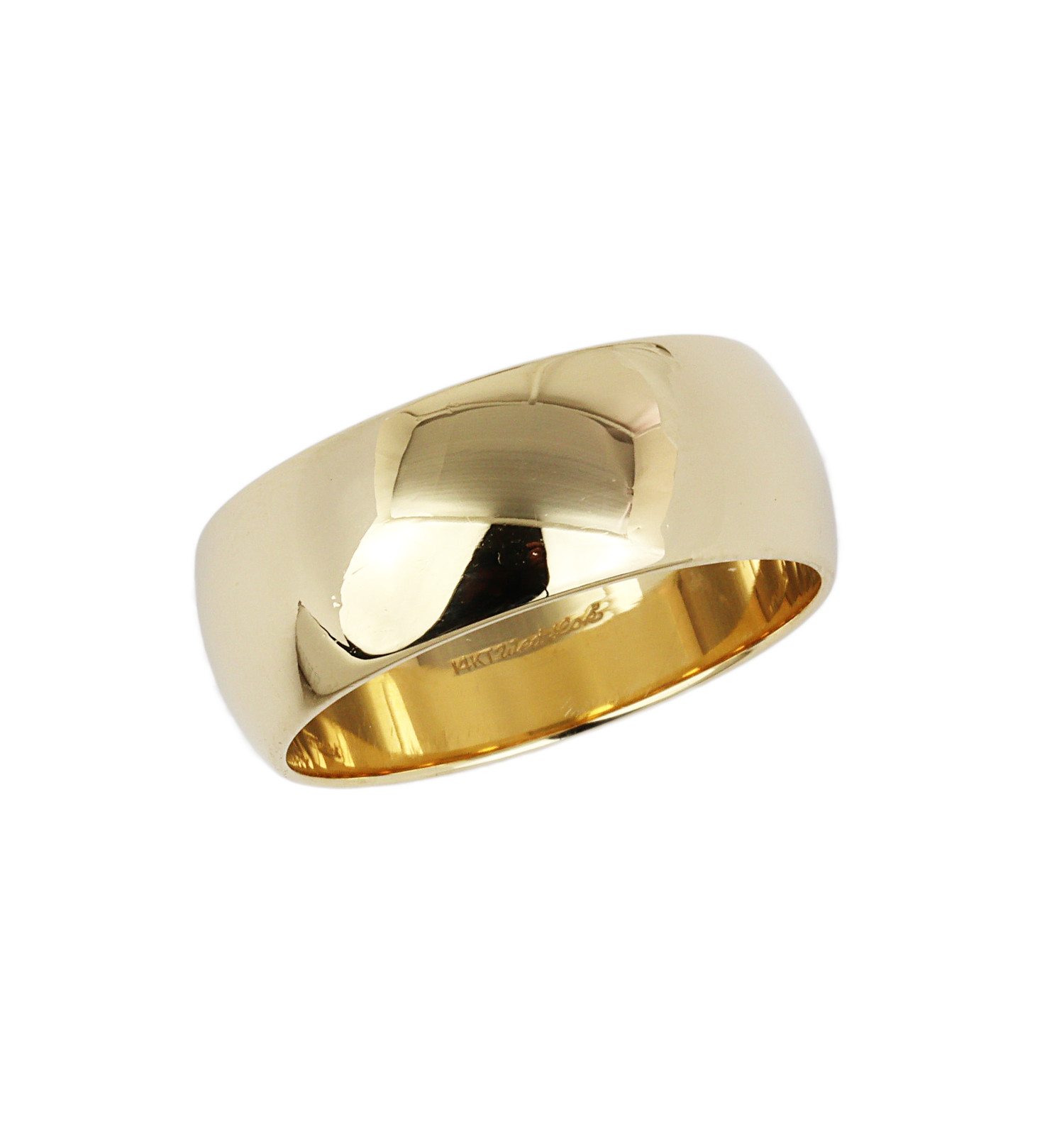 Featured image of this Men’s 14k Yellow Gold Band Ring