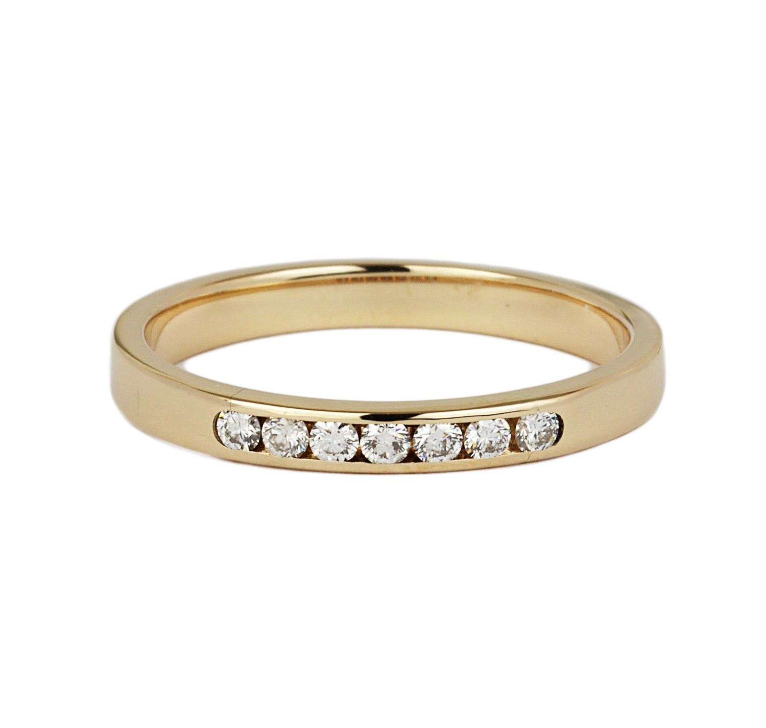 Gallery image of this Men’s 14k Yellow Gold Diamond Ring