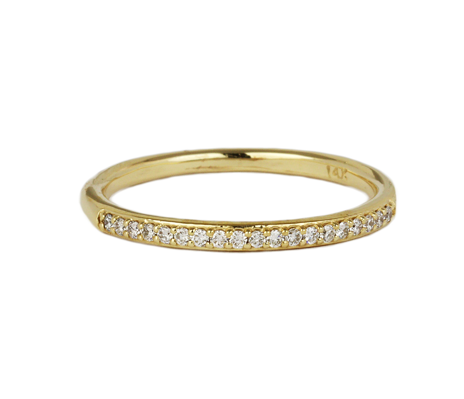 Gallery image of this Women’s 14k Yellow Gold Diamond Ring