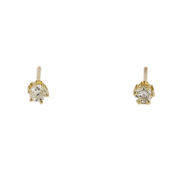 Featured image of this Women’s 14k Yellow Gold Diamond Stud Earrings