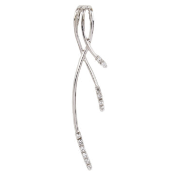 Featured image of this Women’s 10k White Gold Diamond Pendant