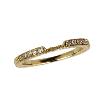 Featured image of this Women’s 14k Yellow Gold Diamond Ring
