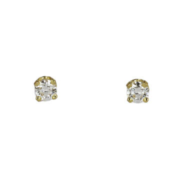 Featured image of this Women’s 14k Yellow Gold Diamond Stud Earrings