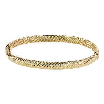 Featured image of this Women’s 14k Yellow Gold Bangle Bracelet