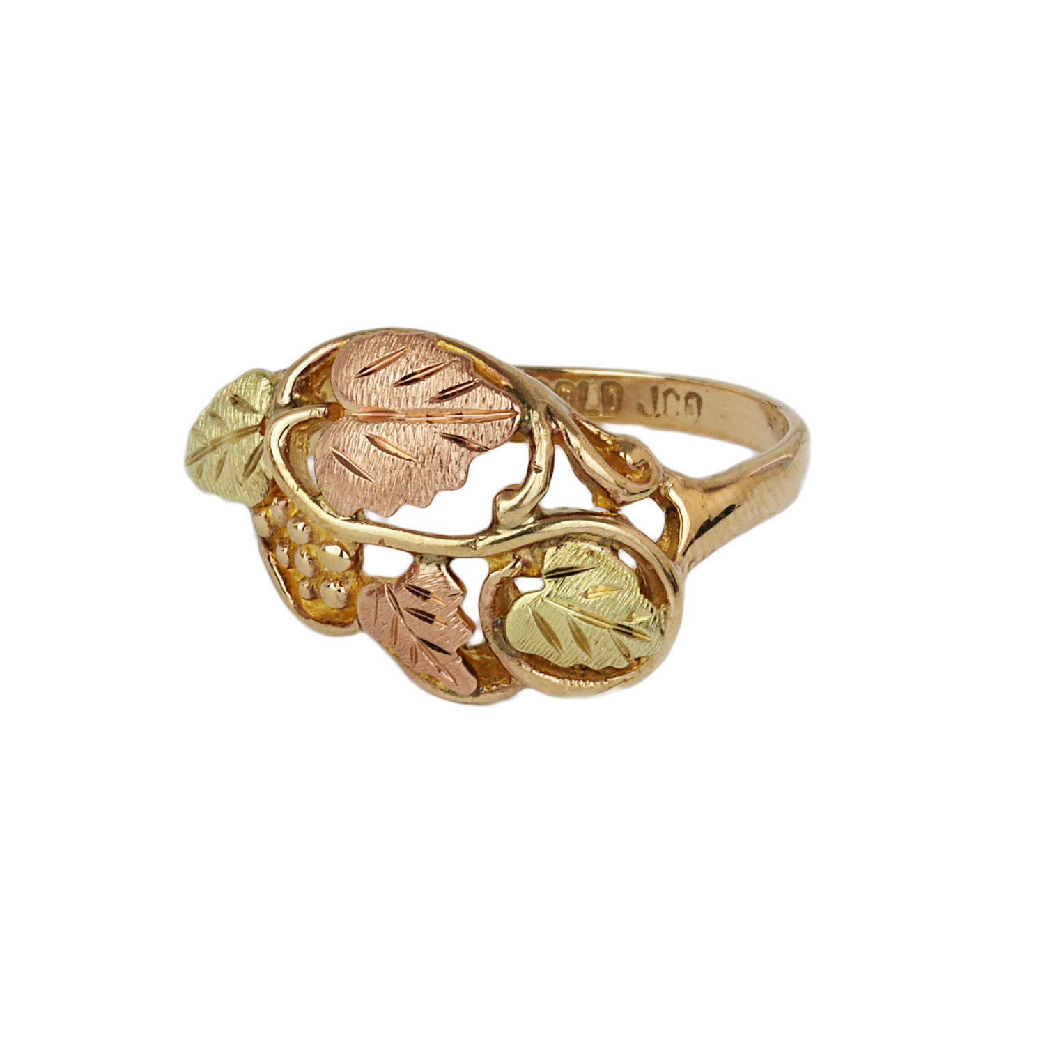 Gallery image of this Women’s 10k Black Hills Gold Ring