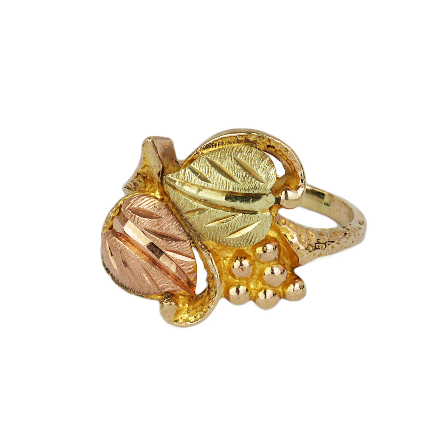 Gallery image of this Women’s 10k Black Hills Gold Ring