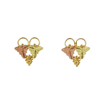 Featured image of this Women’s 10k Black Hills Gold Stud Earrings
