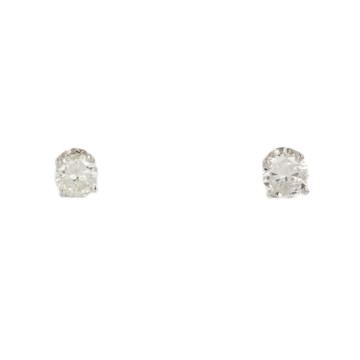 Featured image of this Women’s 14k White Gold Diamond Stud Earrings