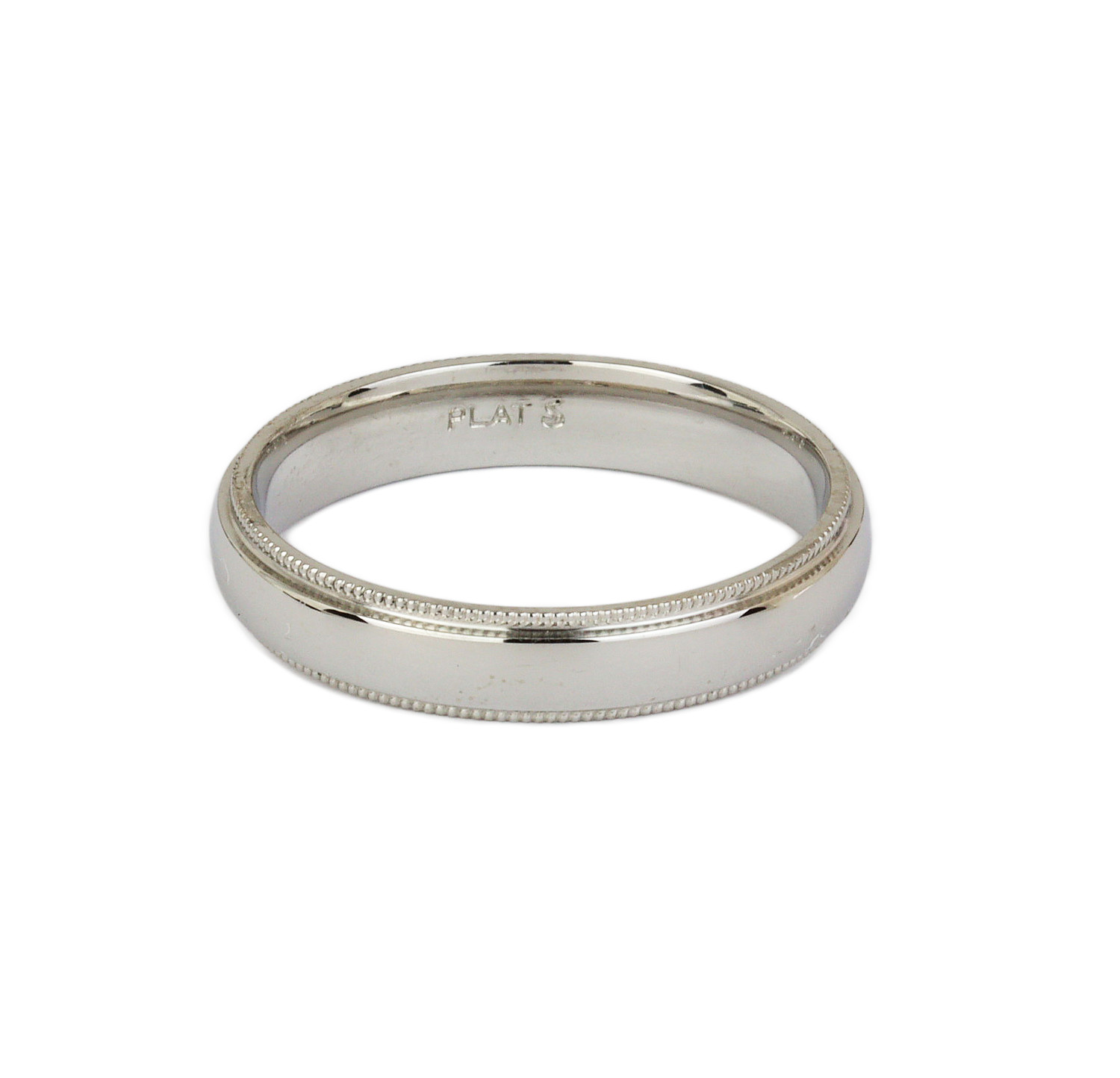 Gallery image of this Men’s Platinum Band Ring