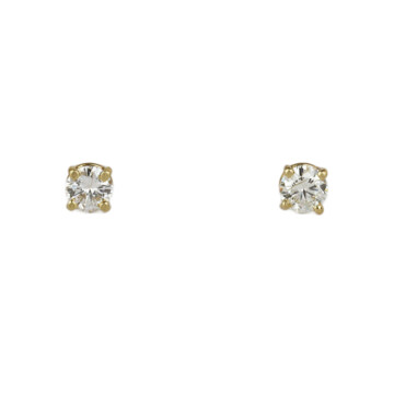 Featured image of this Women’s 14k Yellow Gold Diamond Stud Earrings