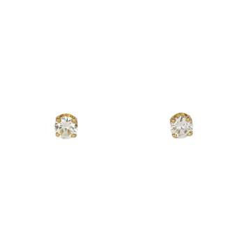 Featured image of this Women’s 14k Yellow Gold Diamond Stud Earrings