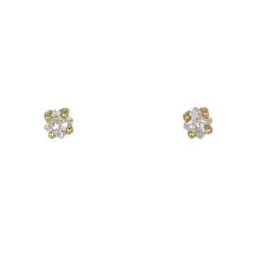 Featured image of this Women’s 14k Yellow Gold Diamond Stud Earrings