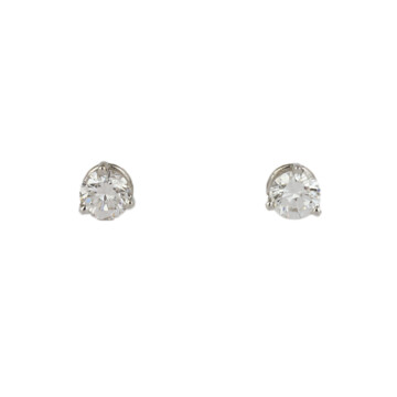 Featured image of this Women’s 14k White Gold Diamond Stud Earrings