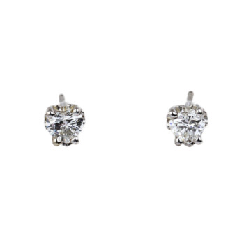 Featured image of this Women’s 14k White Gold Diamond Stud Earrings