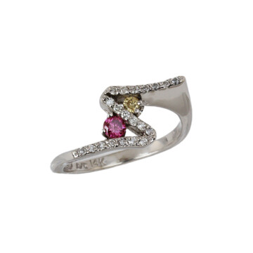 Featured image of this Women’s 14k White Gold Diamond Ring