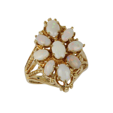 Featured image of this Women’s 18k Yellow Gold Opal Ring