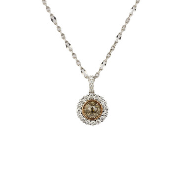 Featured image of this Women’s 14k White Gold Diamond Necklace